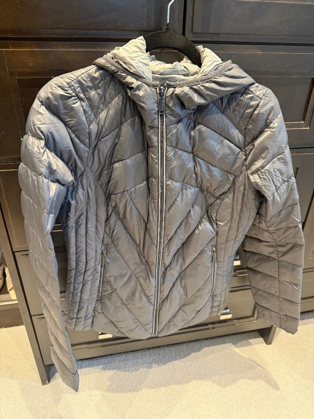 lightweight packable down jacket from BCBG